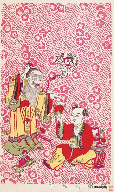 八仙：张果老蓝采和