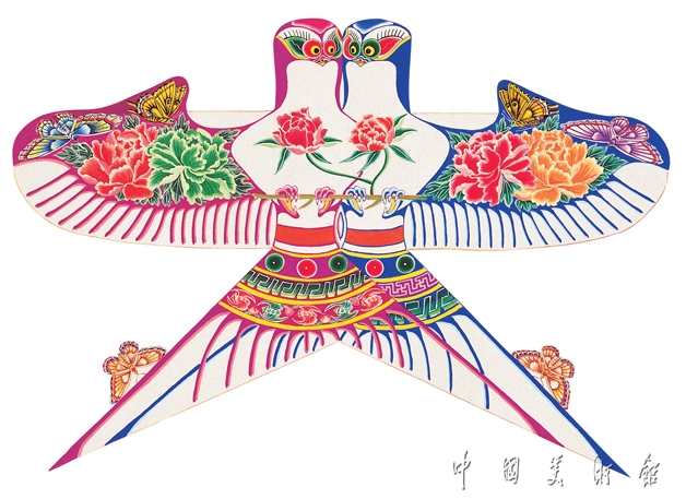 喜结连理（倒图、比翼燕）